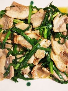 絶品☆豚肉とニラのスタミナ炒め-レシピのメイン写真