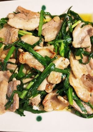 絶品☆豚肉とニラのスタミナ炒め-レシピのメイン写真