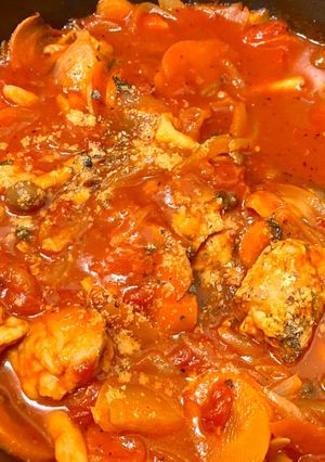 ＊鶏もも肉と野菜のトマト煮＊-レシピのメイン写真