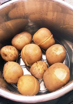 インスタントポットでじゃがいもを蒸す-レシピのメイン写真