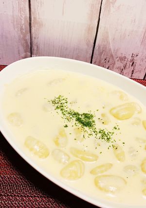濃厚！とろーりチーズクリームのニョッキ！-レシピのメイン写真