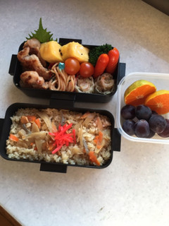 高校男子お弁当 1.8.24-レシピのメイン写真