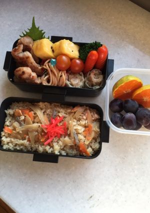 高校男子お弁当　1.8.24-レシピのメイン写真