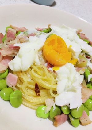 だだちゃ豆ペペロンチーノ-レシピのメイン写真