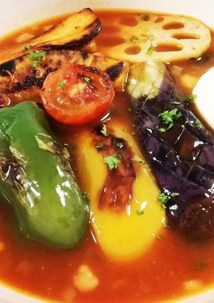 濃厚野菜ジュースdeスープカレー-レシピのメイン写真