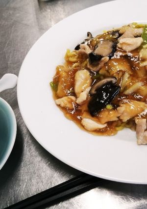 魚肉団子入りスープと五目焼きそば-レシピのメイン写真