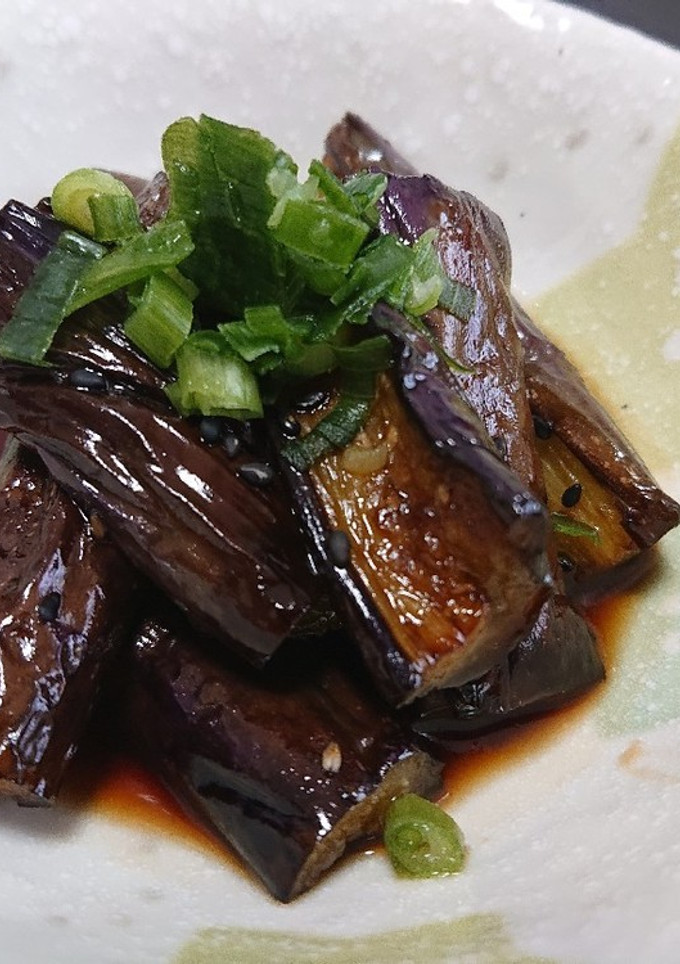 簡単超お手軽！めんつゆで茄子の煮浸し-レシピのメイン写真