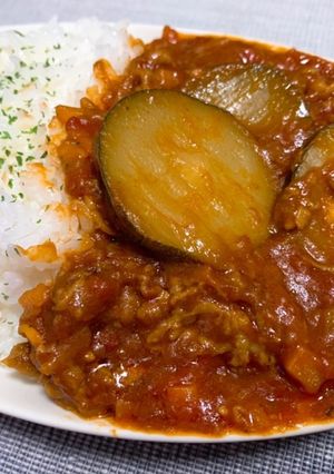 水なし☆牛肉とズッキーニのトマトカレー-レシピのメイン写真