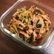 もやしと豆苗の甘辛炒め