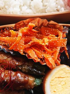 お弁当★にんじん明太子炒め★作り置き-レシピのメイン写真