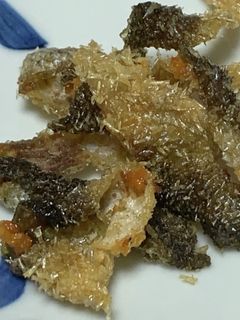 【幻の魚】ビワマスの皮の素揚げ-レシピのメイン写真