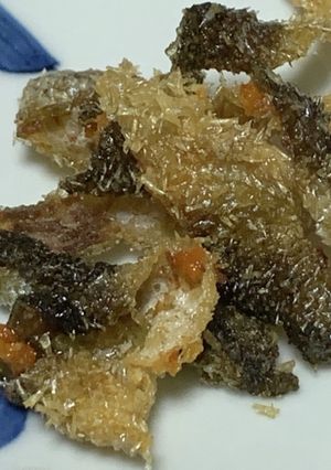 【幻の魚】ビワマスの皮の素揚げ-レシピのメイン写真