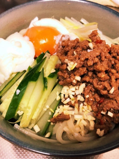 こころ風◎ピリ辛肉味噌混ぜうどん-レシピのメイン写真