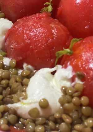 レンズ豆の簡単すぎる美味しい食べ方-レシピのメイン写真