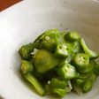 オクラと胡瓜のナムル♪シャキシャキネバ♪