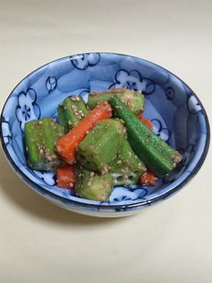 オクラのごま和え-レシピのメイン写真