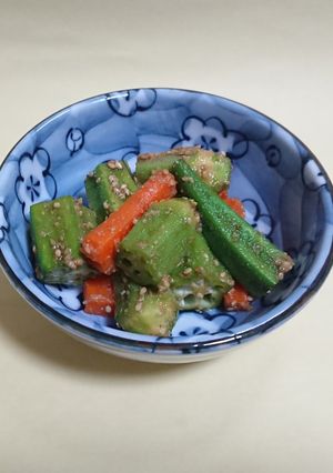オクラのごま和え-レシピのメイン写真