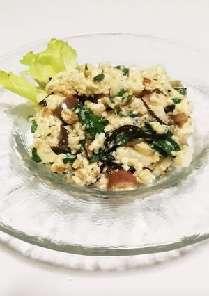 くずし豆腐サラダ。-レシピのメイン写真
