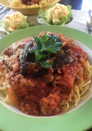 ミニトマトソースのパスタ-レシピのメイン写真