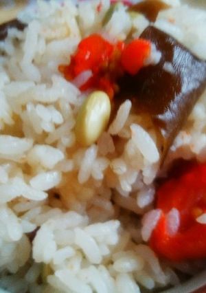 夏を感じる♡出汁香る枝豆ご飯♪-レシピのメイン写真