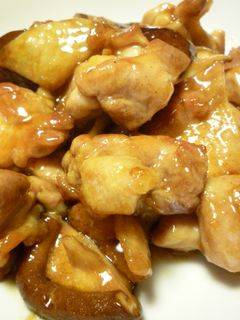 ☼鶏ももと椎茸のオイスターソース炒め-レシピのメイン写真