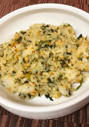【保育園給食】納豆チャーハン-レシピのメイン写真
