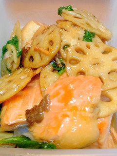 鮭とれんこんの大葉照り焼き-レシピのメイン写真