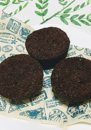 おからパウダー蒸しパン（ビターチョコ）-レシピのメイン写真
