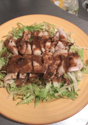 蒸しどりのバンバンジーソース-レシピのメイン写真