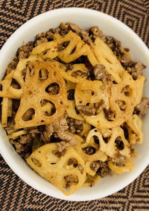 肉味噌レンコン-レシピのメイン写真