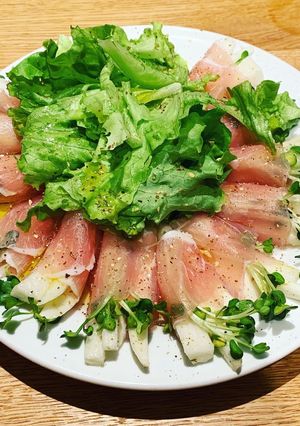 冷製メニュー♪爽やか香る山芋の生ハム巻き-レシピのメイン写真