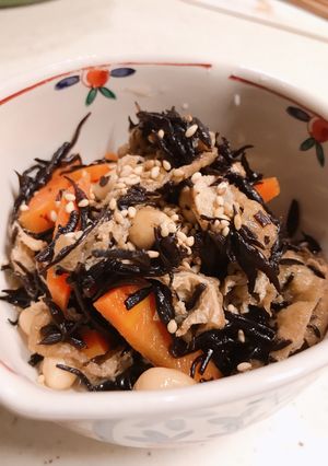みんなが好きな！簡単ひじき煮！-レシピのメイン写真