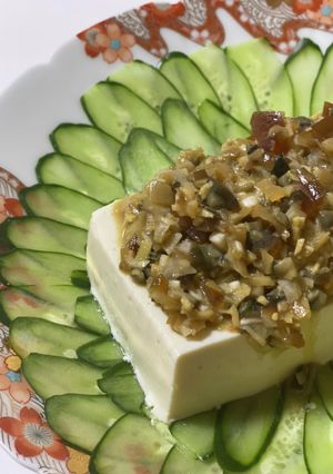 簡単すぎるピータン豆腐だ！刻み！合わせる-レシピのメイン写真