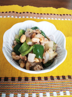 蒸し大豆のエスニックな作り置き-レシピのメイン写真