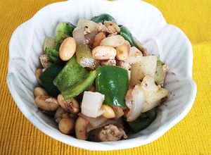蒸し大豆のエスニックな作り置き-レシピのメイン写真