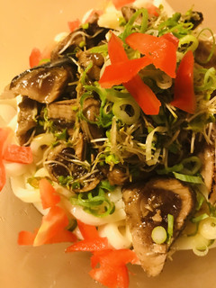 プチッとうどん●漬け鰹のたたき冷製うどん-レシピのメイン写真
