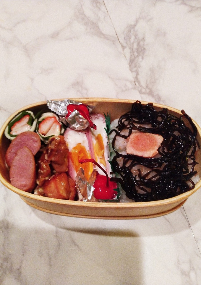 娘のお弁当８月25日-レシピのメイン写真