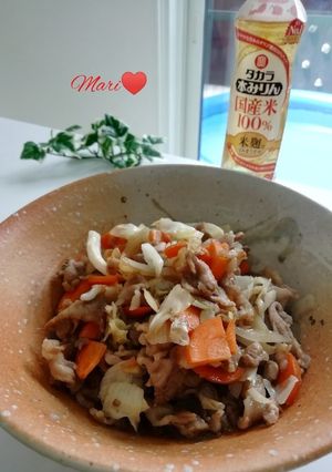 簡単☆豚肉と野菜の炒めもの-レシピのメイン写真