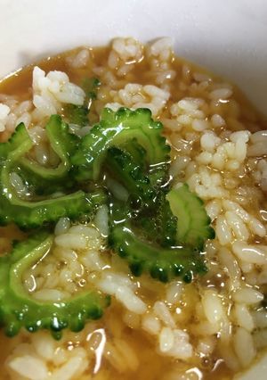 ゴーヤ卵かけご飯-レシピのメイン写真