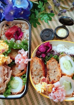 高校1年女子お弁当♡2020.08.25-レシピのメイン写真