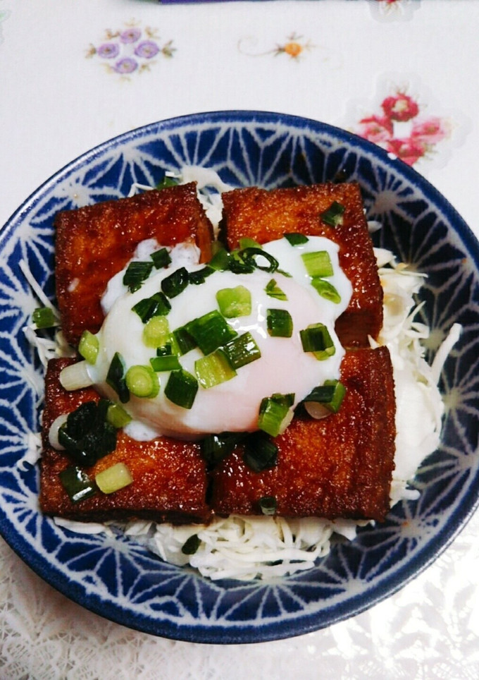 私の厚揚げ丼-レシピのメイン写真