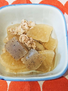 大根・こんにゃく・豚肉の味噌煮-レシピのメイン写真
