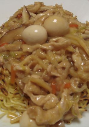 肉野菜あんかけ焼きそば✿-レシピのメイン写真