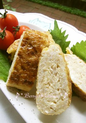 お豆腐ハンバーグｉnヘルシー油揚げ-レシピのメイン写真