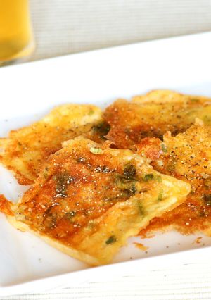 まるでチーズ！豆腐と油揚げのパリパリ焼き-レシピのメイン写真