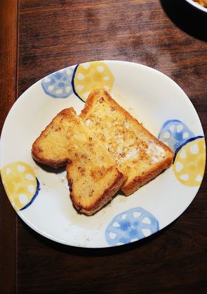 ライ麦パンで♡♡フレンチトースト-レシピのメイン写真