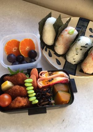 高校男子お弁当 1.8.25-レシピのメイン写真