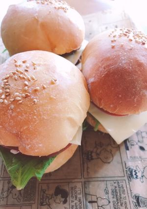 HB…てりやきチーズバーガー-レシピのメイン写真