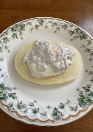 ホットケーキのエッグベネディクト風-レシピのメイン写真