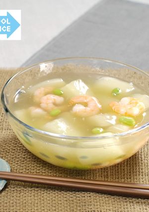 太きゅうりとえびの冷やしあんかけ-レシピのメイン写真
